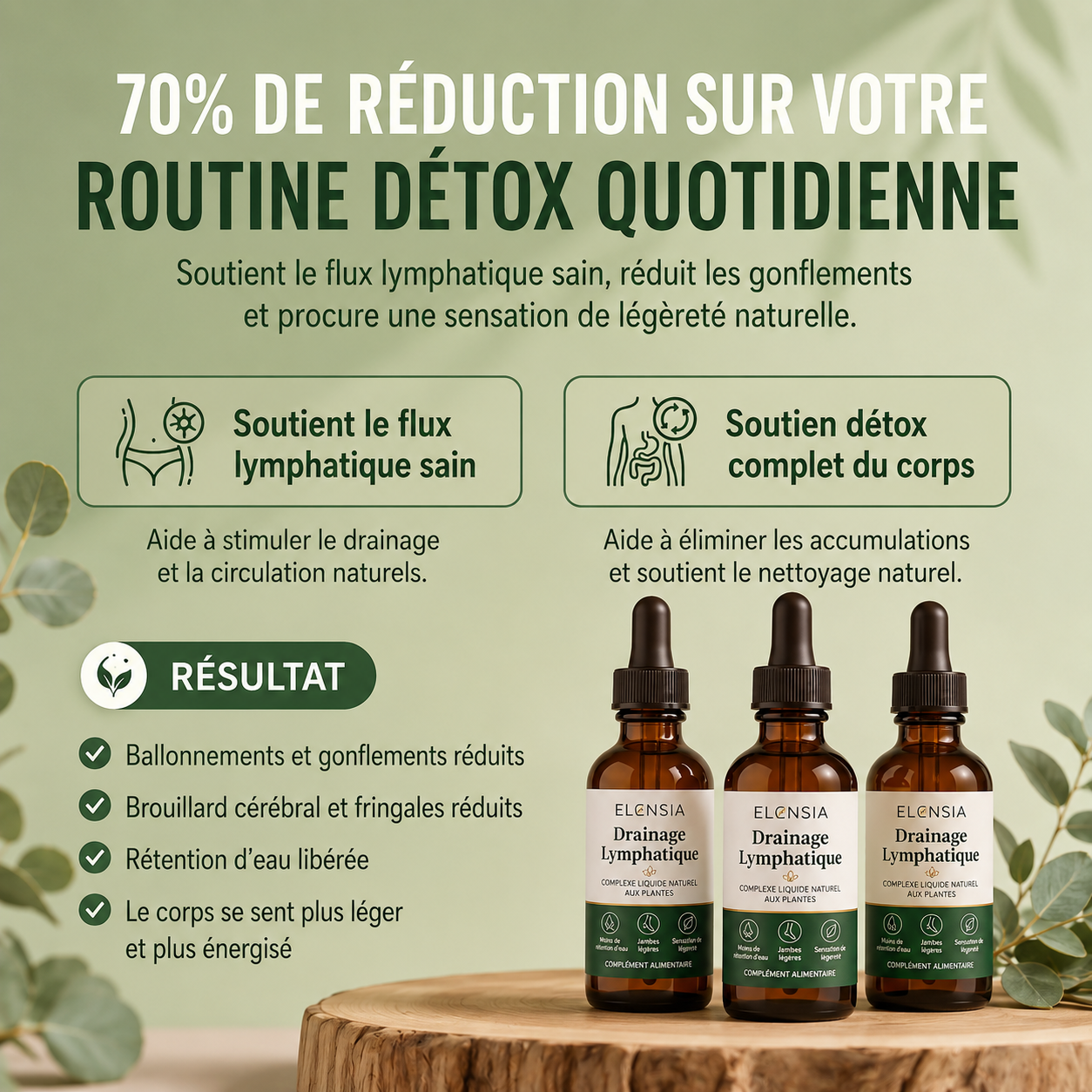 DRAINANT  LYMPHATIQUE